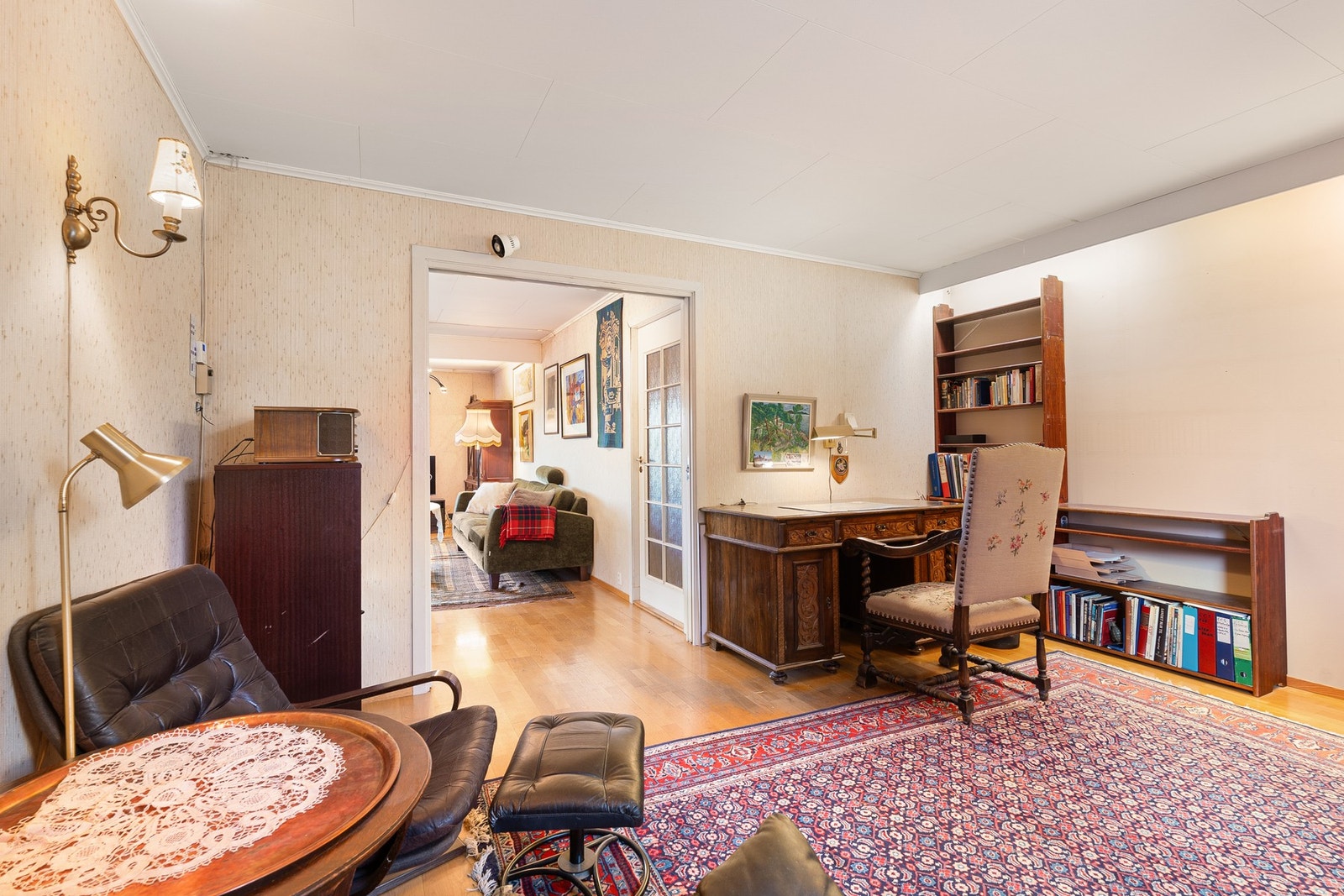 Fleksibelt rom som også kan brukes som hobby- eller leserom. Galleribilde