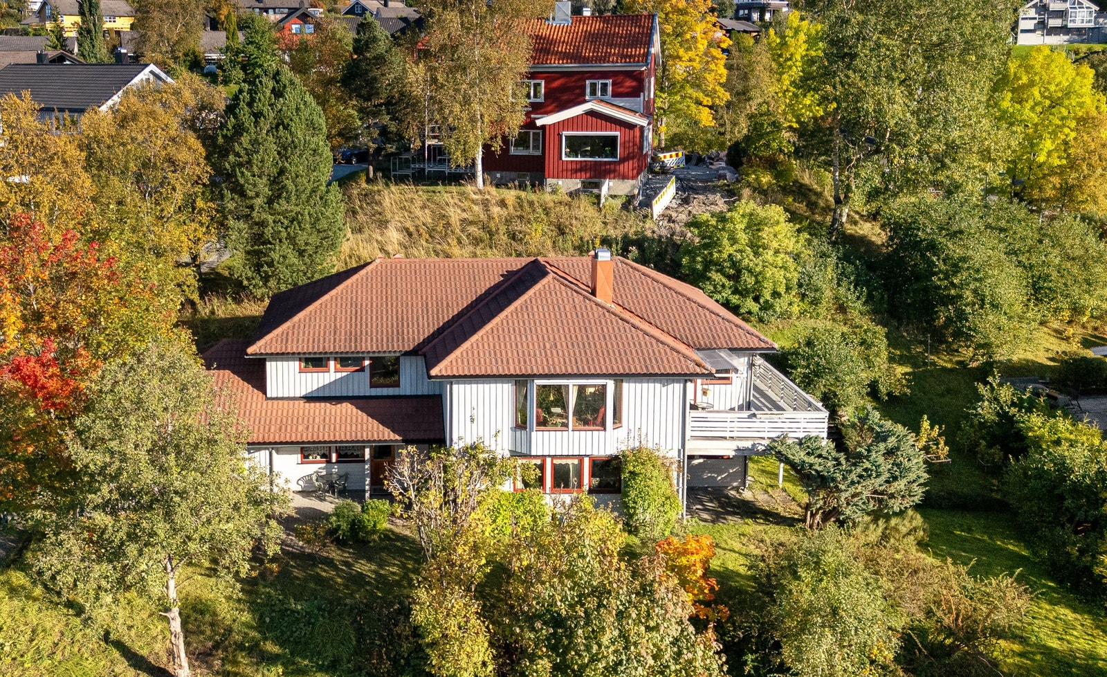 Enebolig med skjermet beliggenhet i et rolig og barnevennlig område. Galleribilde