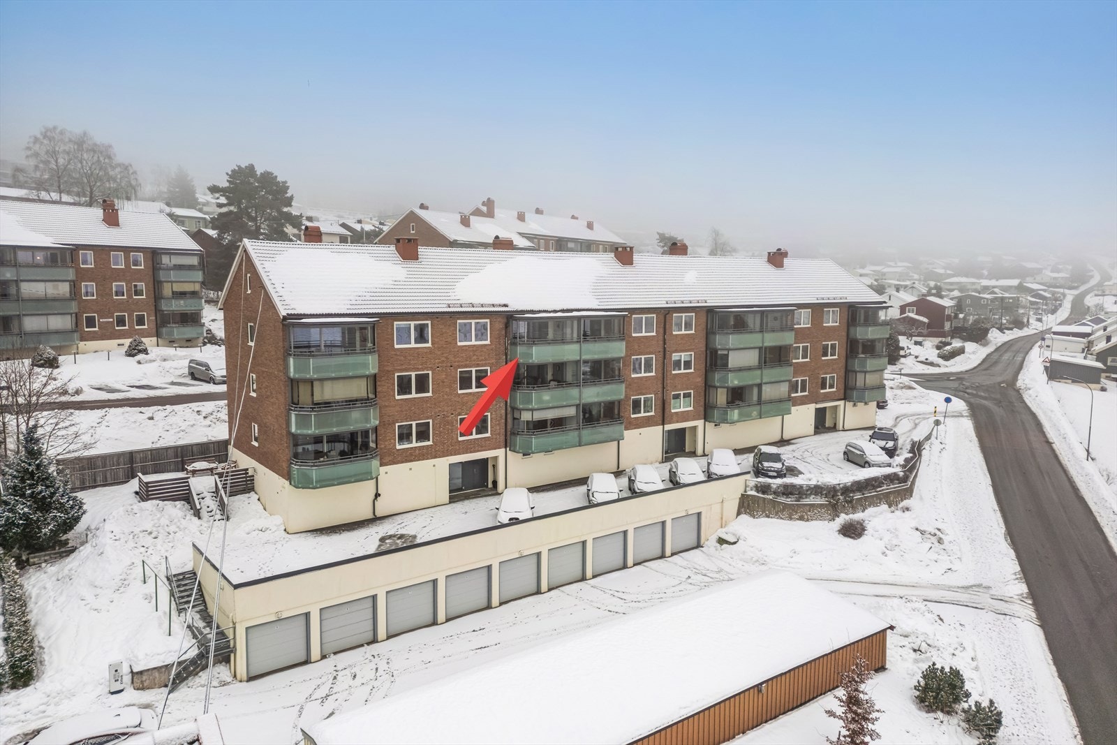 Leiligheten ligger i 3. etasje. Galleribilde