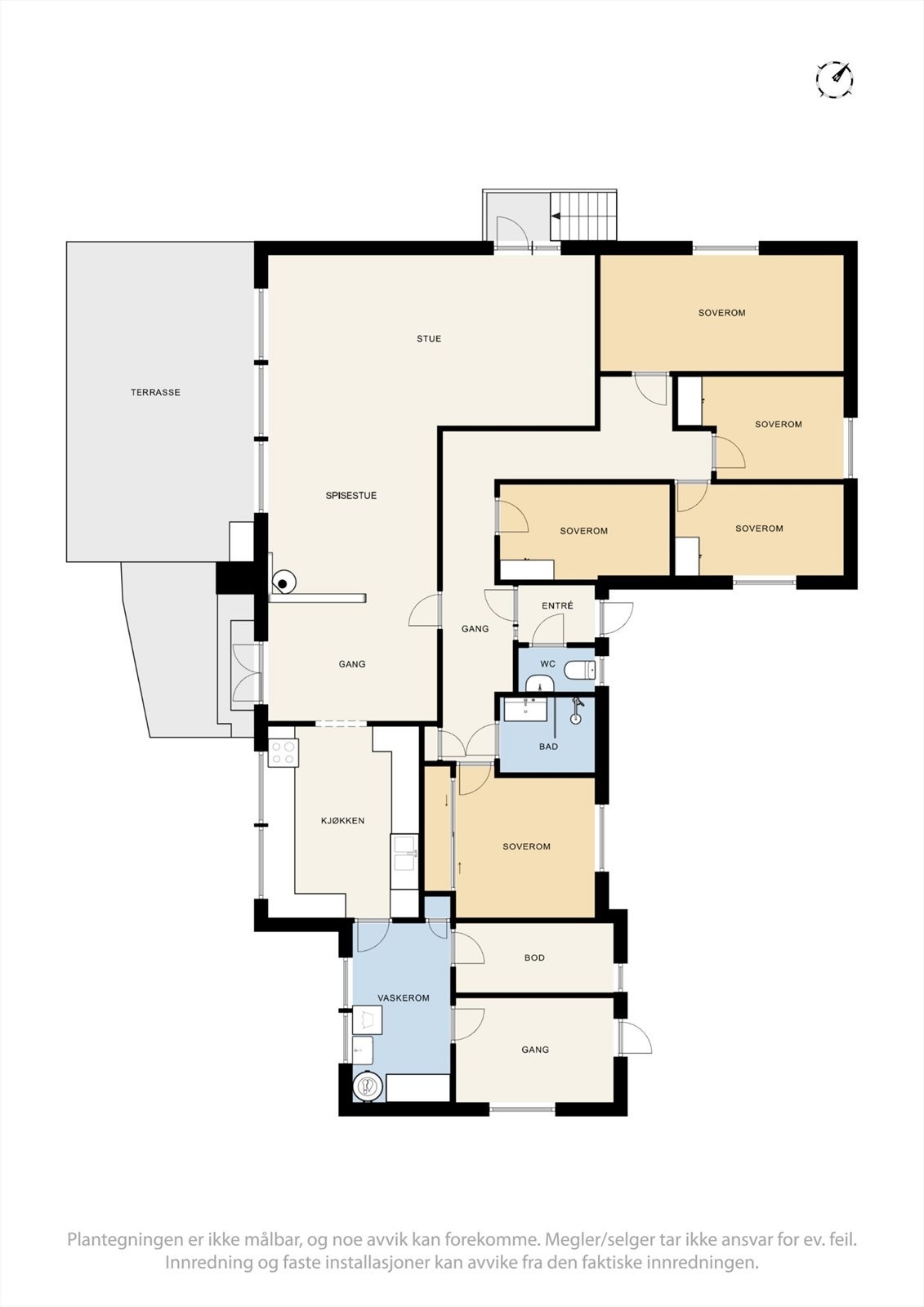 Plantegning Lurevegen 811 Galleribilde