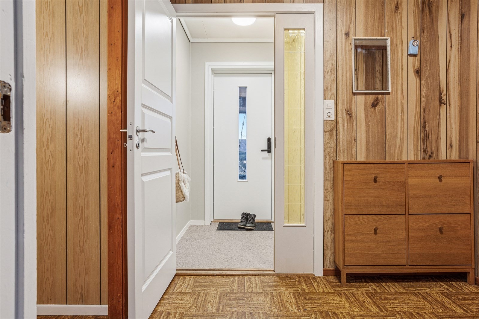 Gang og vindfang. Galleribilde