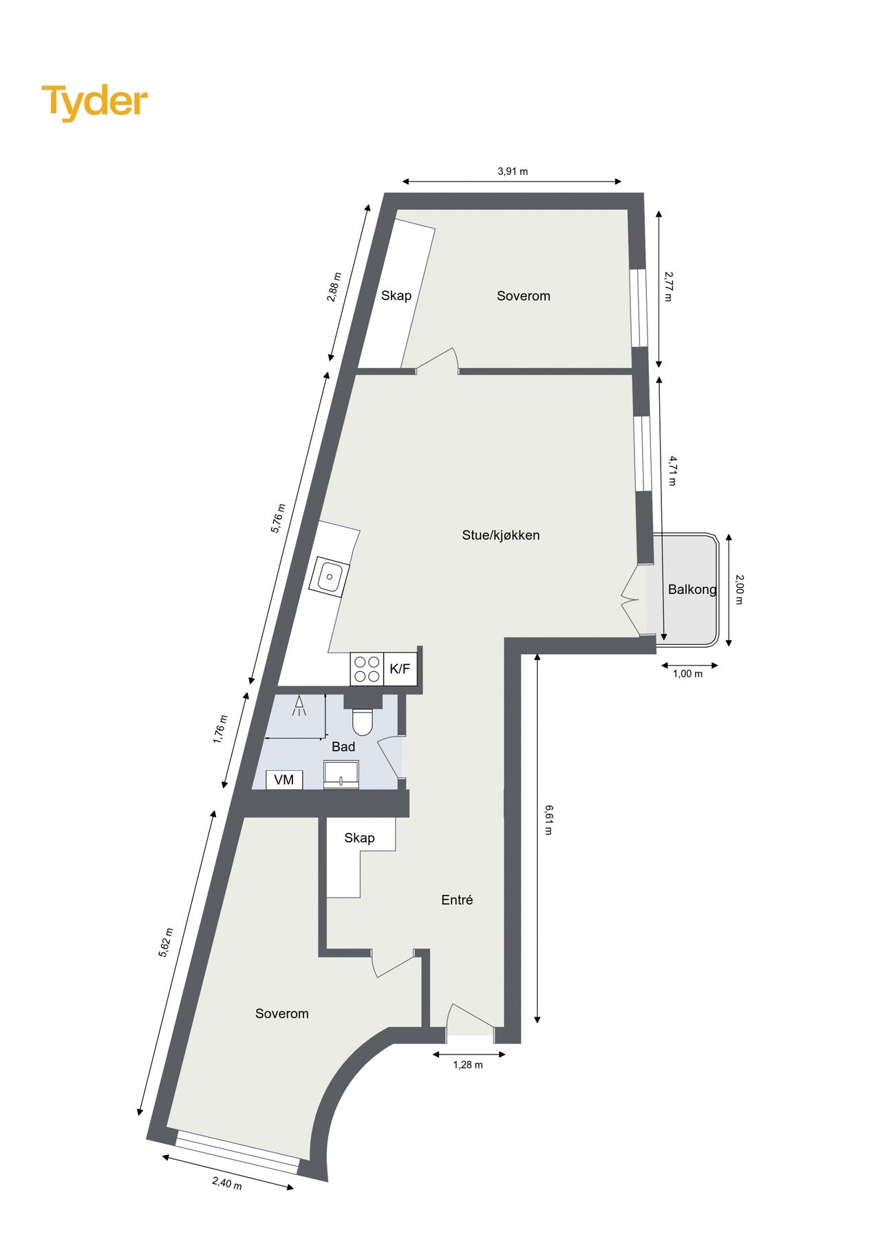 Plantegning. Galleribilde