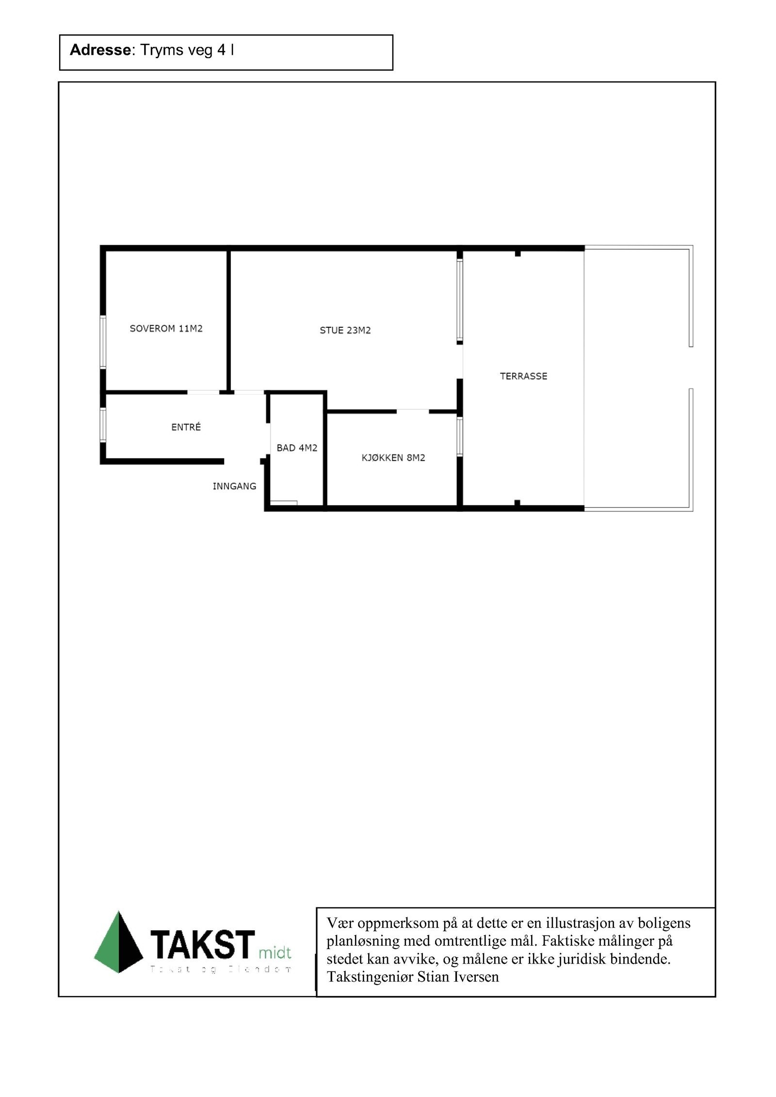 Plantegning. Galleribilde