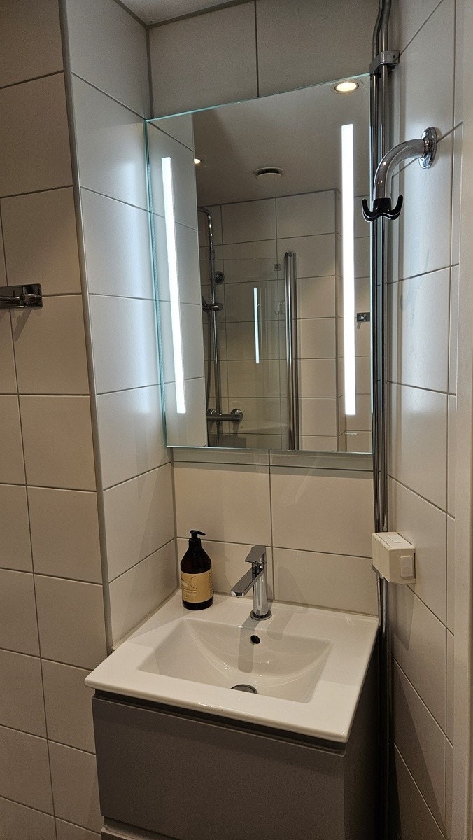 Speil med lys Galleribilde