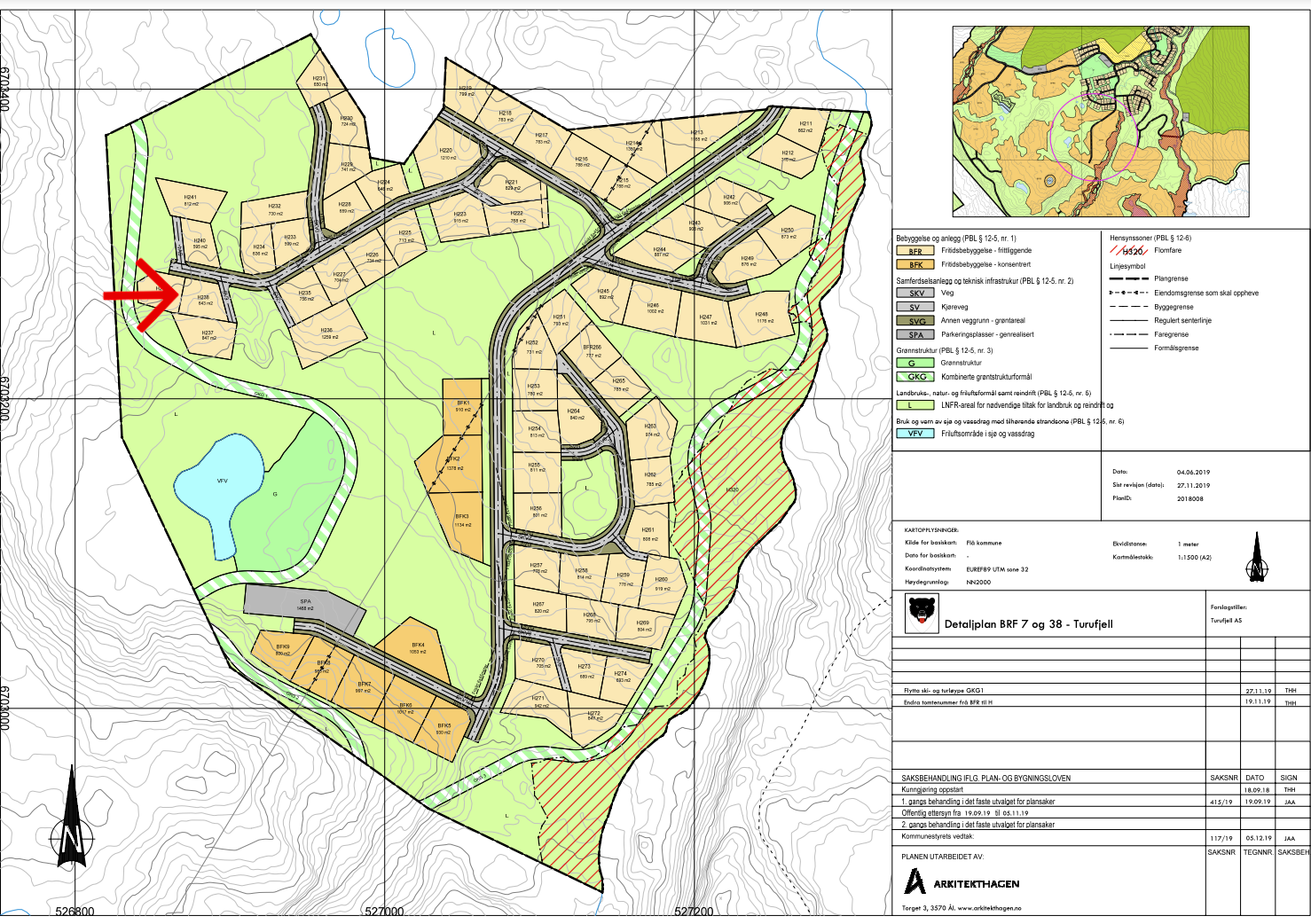REguleringskart Galleribilde