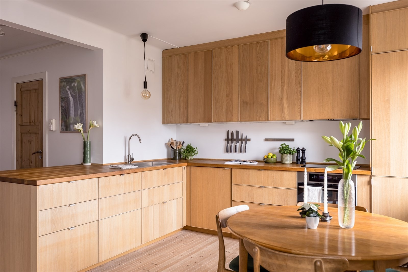 Pent kjøkken fra 2016. Galleribilde