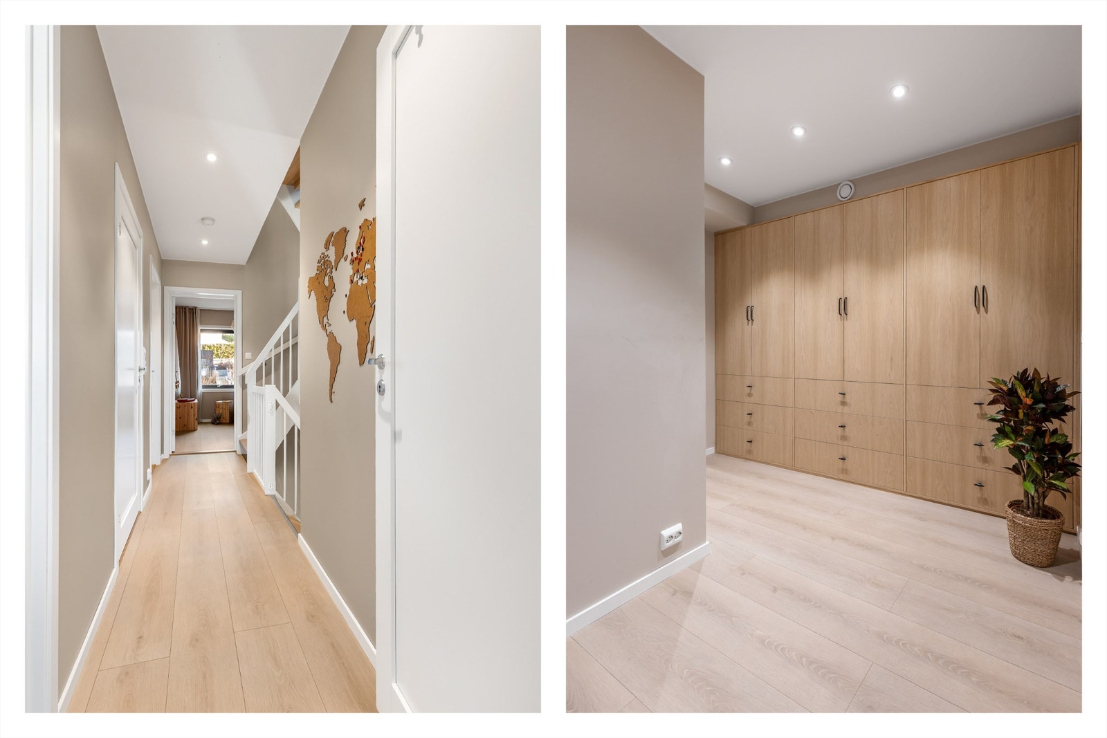 Her er det videre adkomst til boligens øvrige rom. Galleribilde