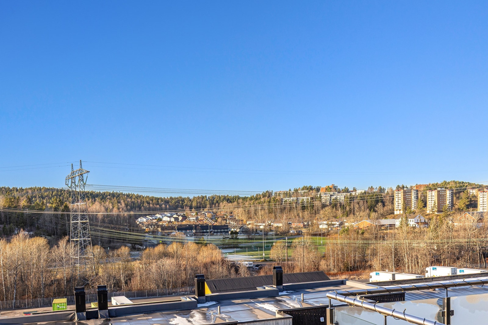 Det er nydelig utsikt mot området. Galleribilde