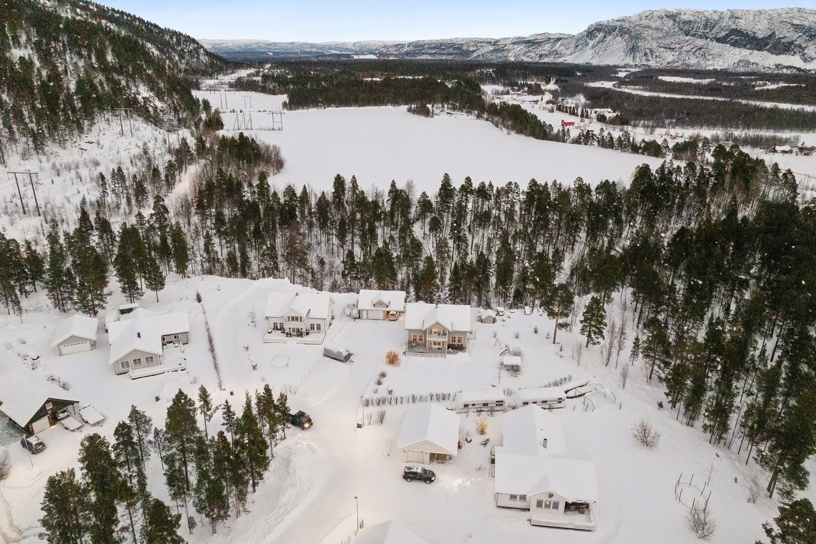 Dronefoto. Galleribilde