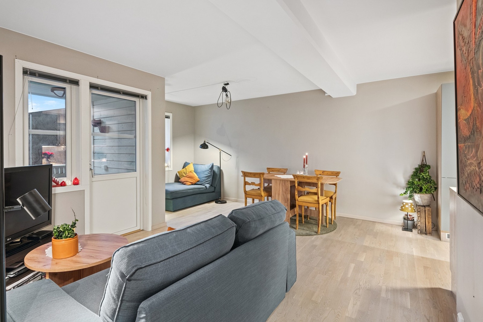 Boligen er praktisk og arealeffetiv. Galleribilde