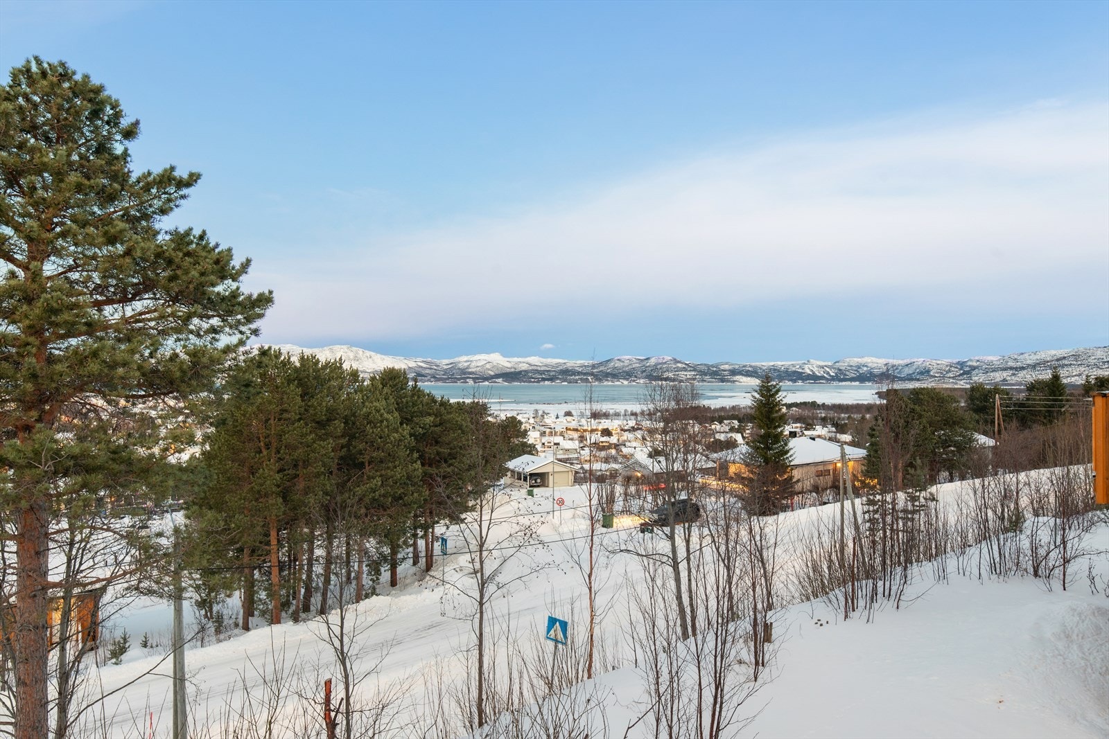 Nydelig utsikt fra boligen. Galleribilde