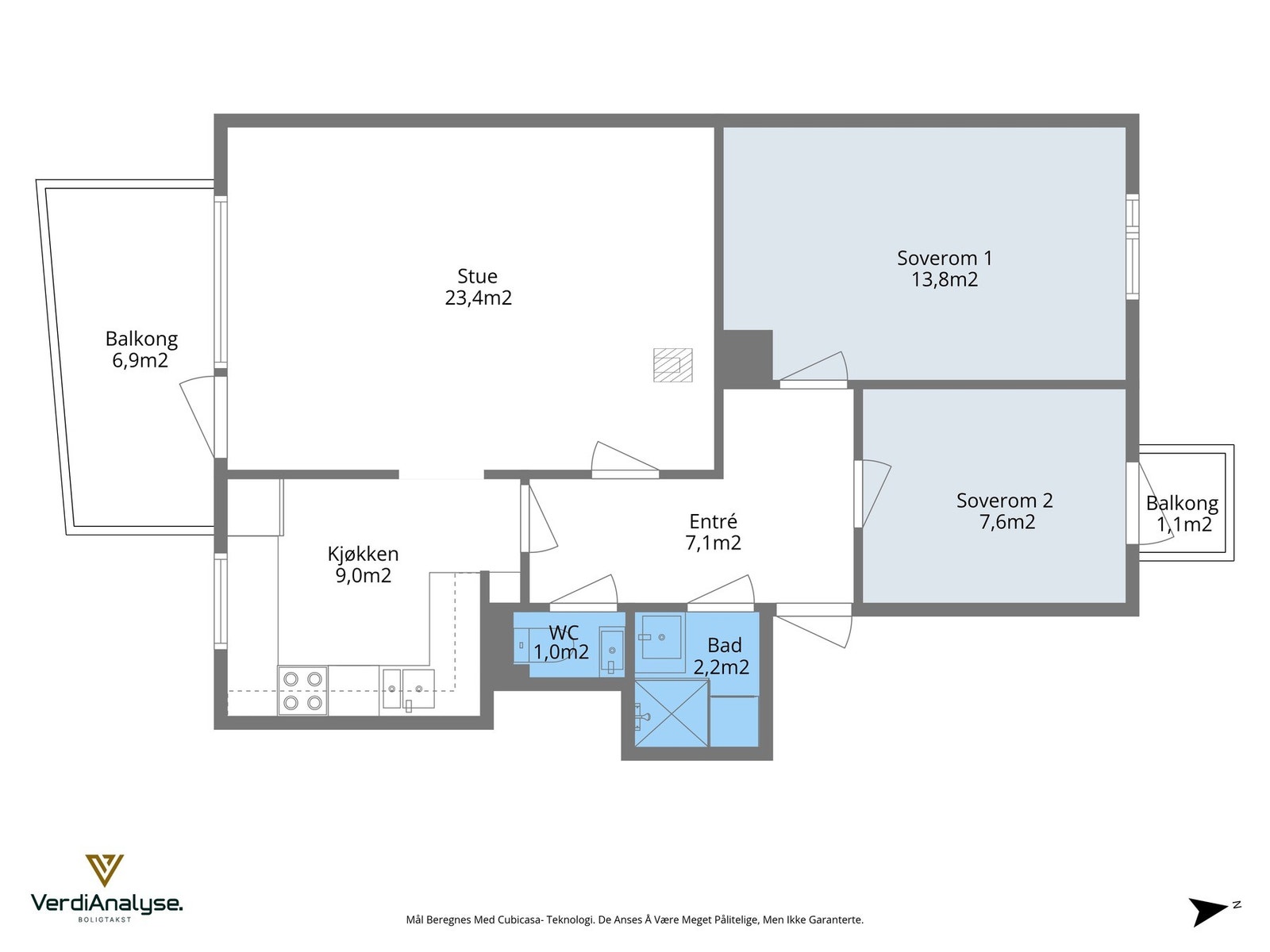 Planskisse. Galleribilde