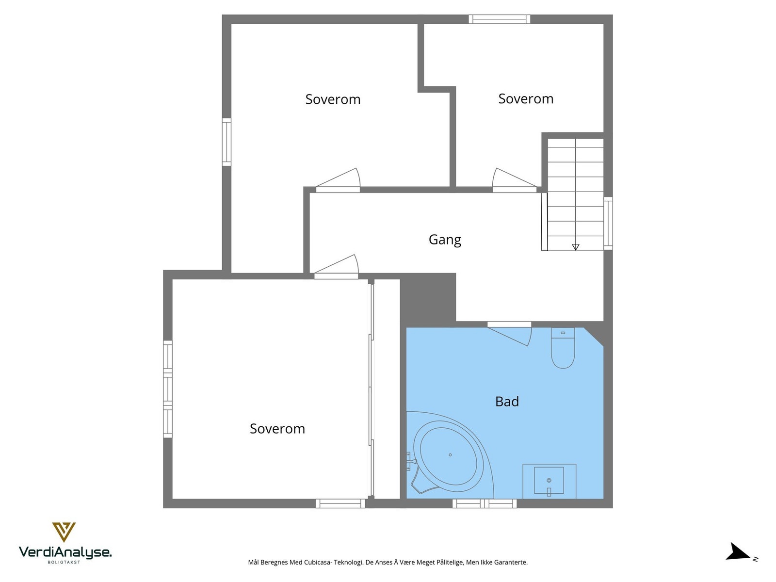 Plantegning - 2. etasje Galleribilde