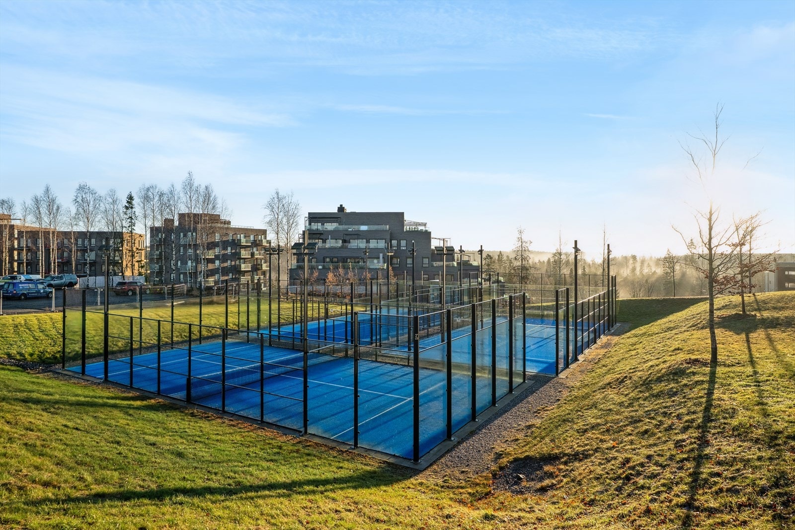 Kort vei til utendørs padelbane! Galleribilde