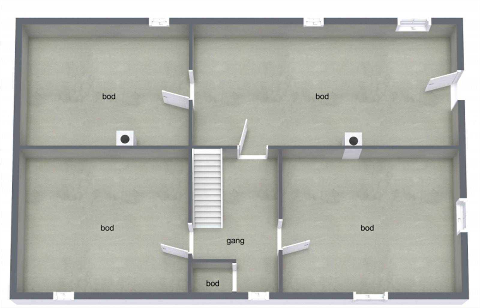 Plantegning kjeller Galleribilde