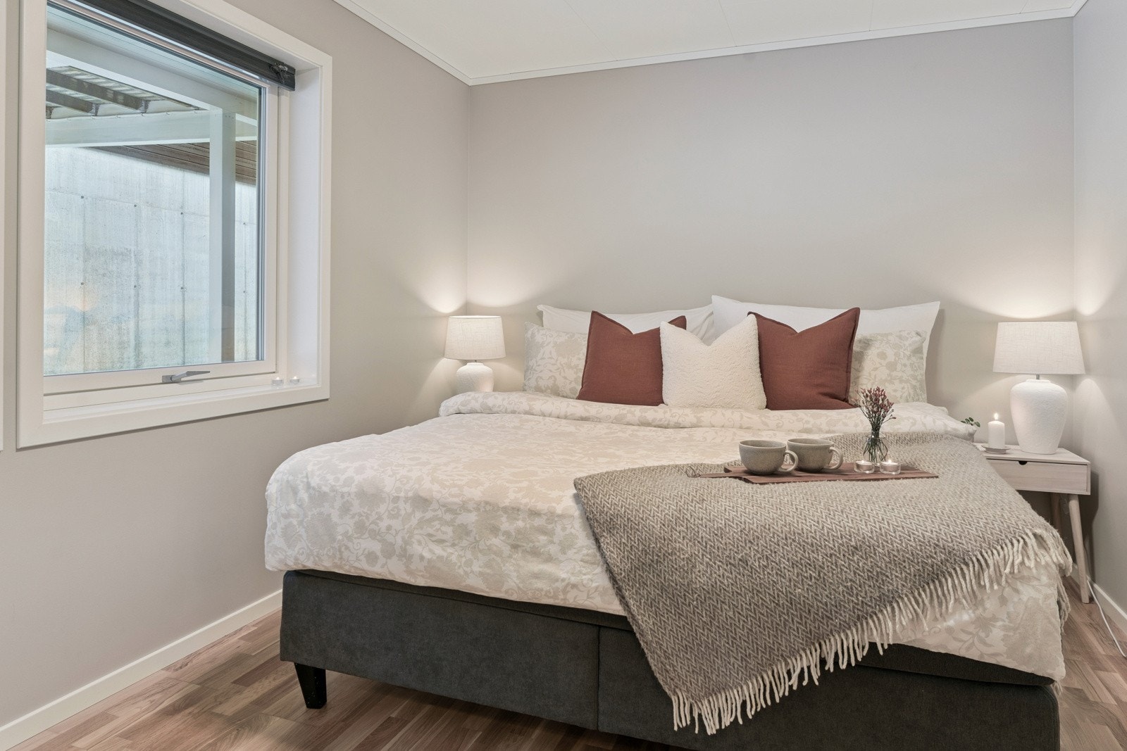 Det er 2 gode soverom i bustaden, roleg og fint beliggande Galleribilde