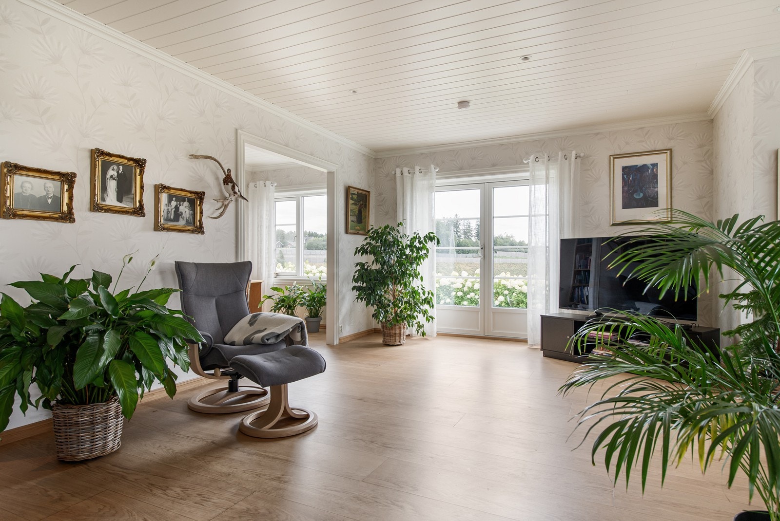 TV-stue Galleribilde