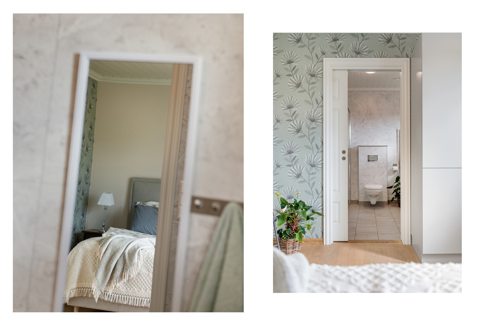 Her har du baderommet rett ved siden av Galleribilde