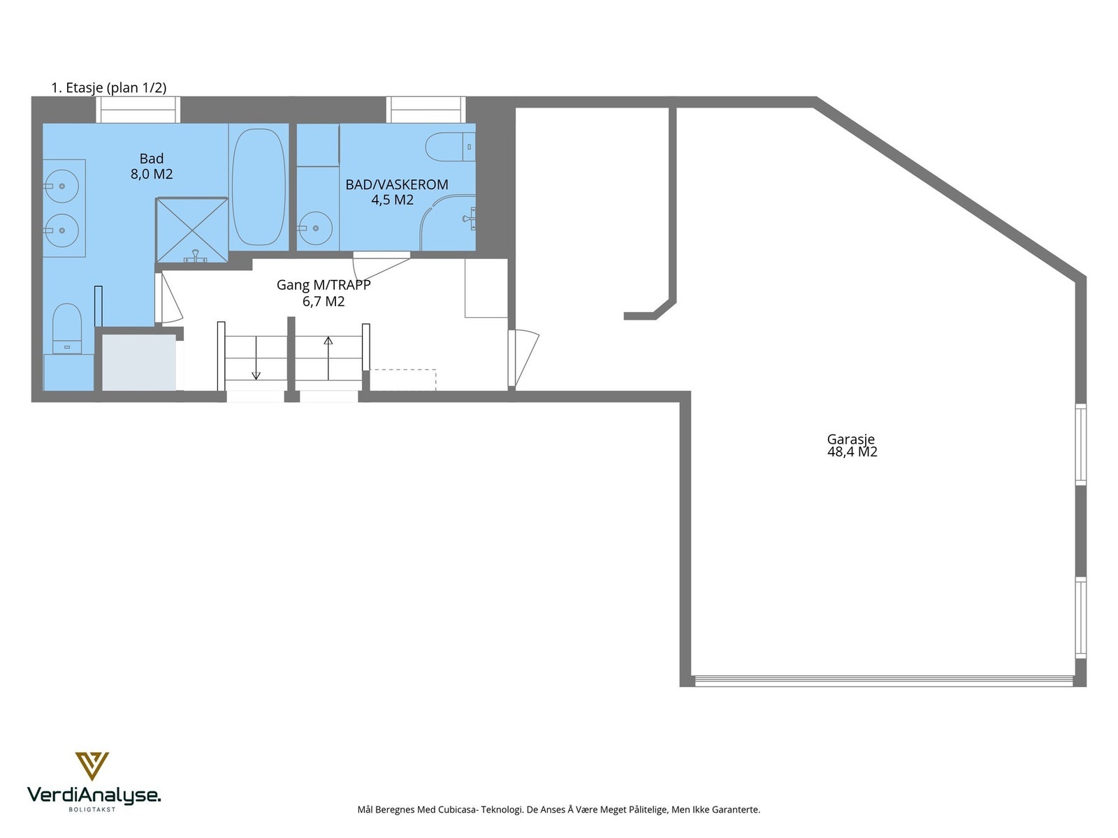 Planskisse. Galleribilde