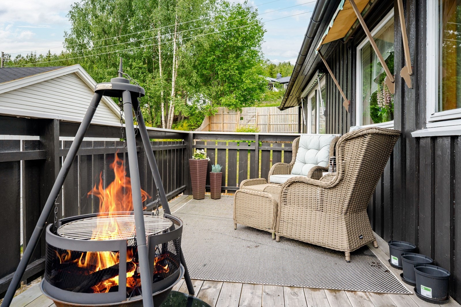 Her der det plass til flere møbeleringsmuligheter. Galleribilde