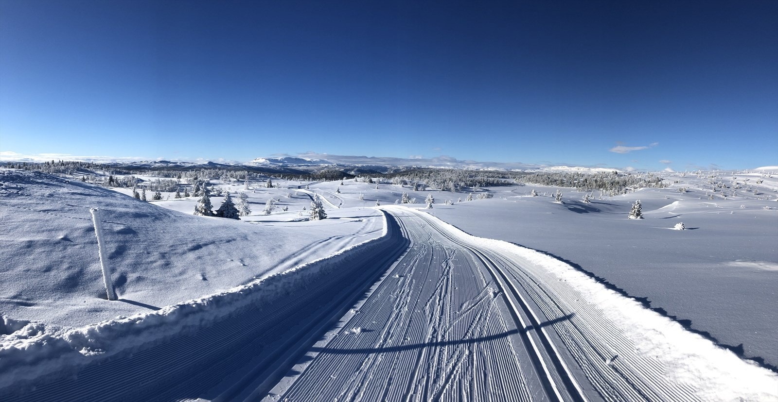 Nyset mot Sangefjell og Hallingskarvet Galleribilde