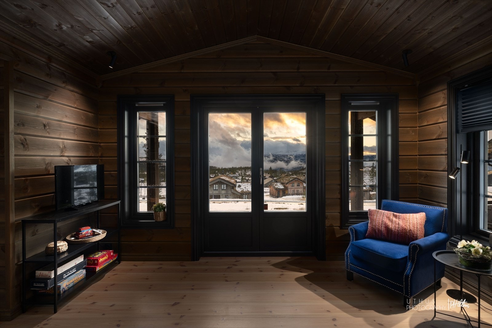 Vindusflatene sørger for rikelig med naturlig lysinnslipp Galleribilde