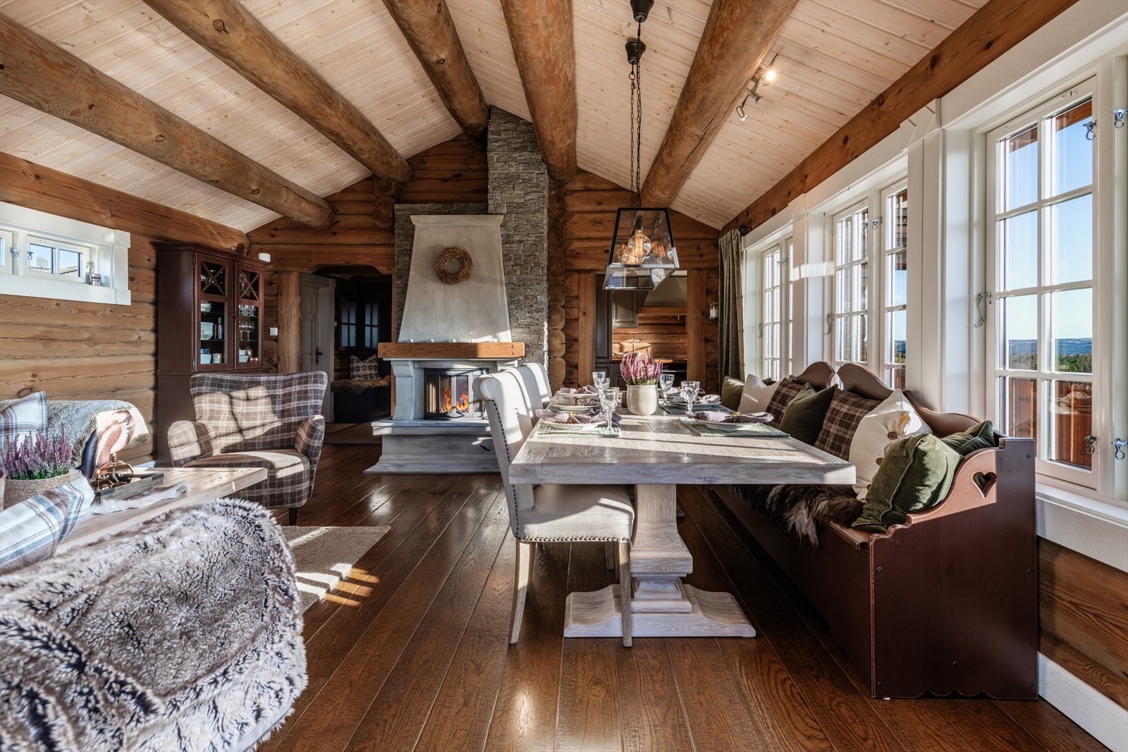 Stuen har god plass til møblement. Galleribilde