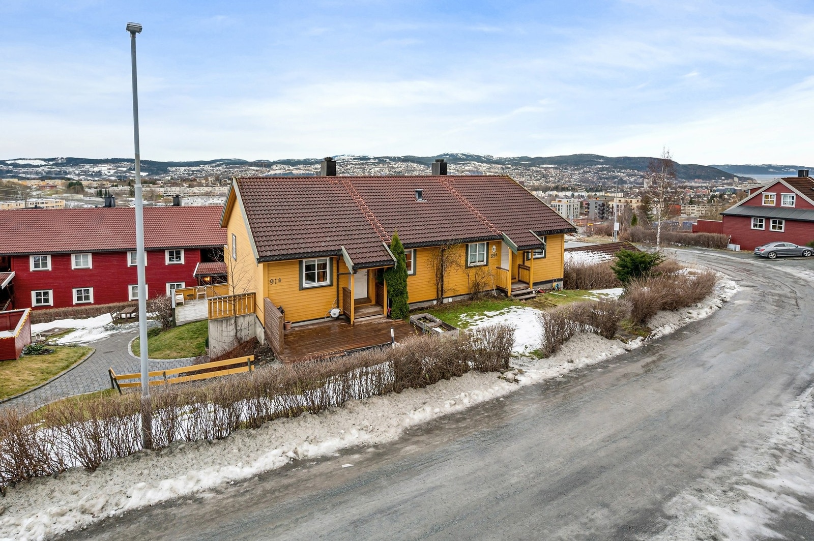 1/4-parten ligger i en blindvei, noe som sørger for en svært familievennlig beliggenhet. Galleribilde