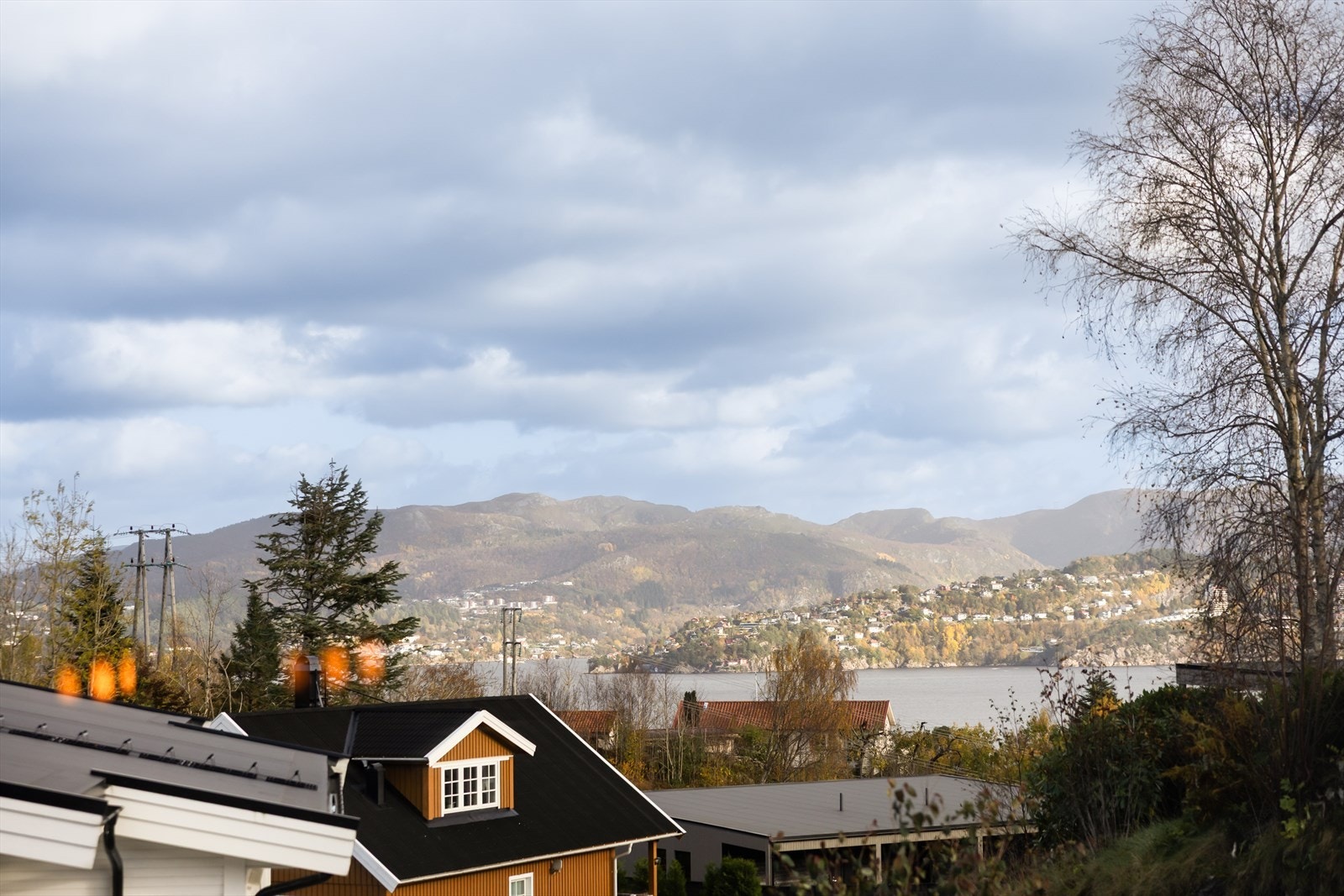 - Nydelig utsikt mot fjorden - Galleribilde