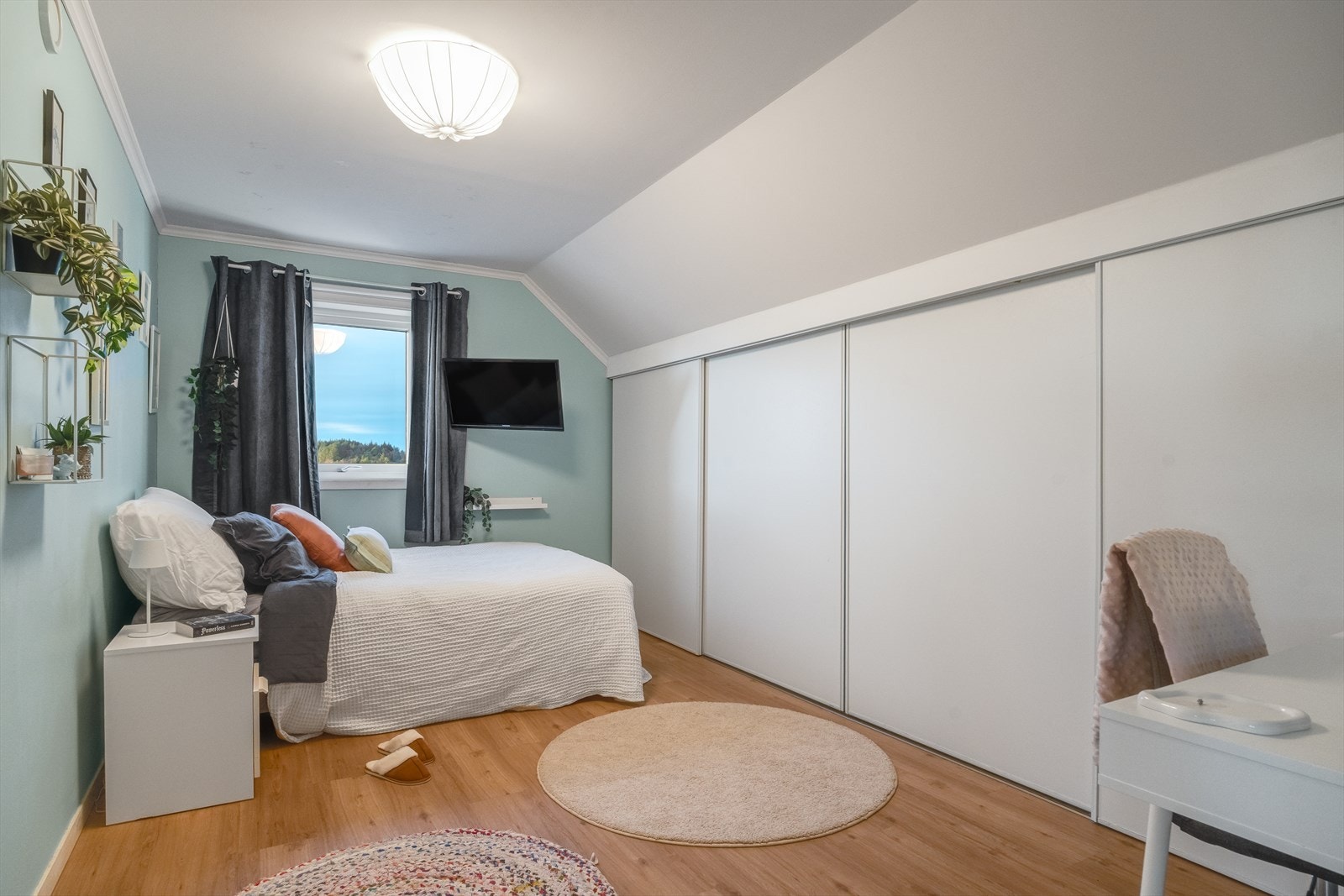 Soverom 2 loftsplan Galleribilde