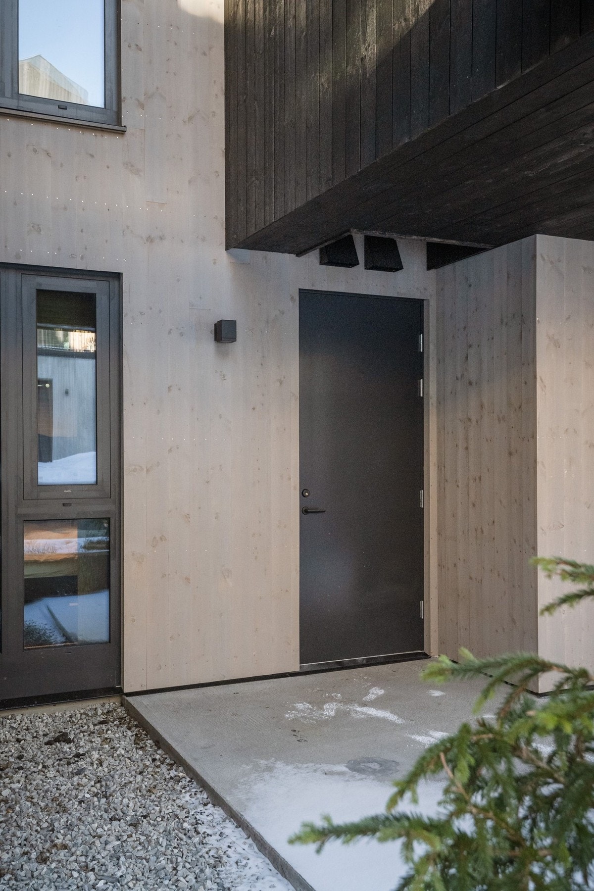 Innbydende inngangsparti. Galleribilde