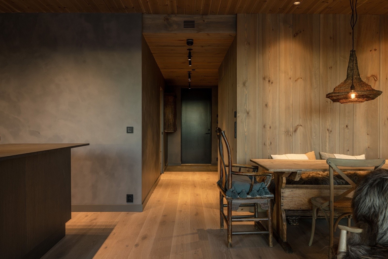 Fargevalgene er tidsriktige og skaper en lun stemning. Galleribilde