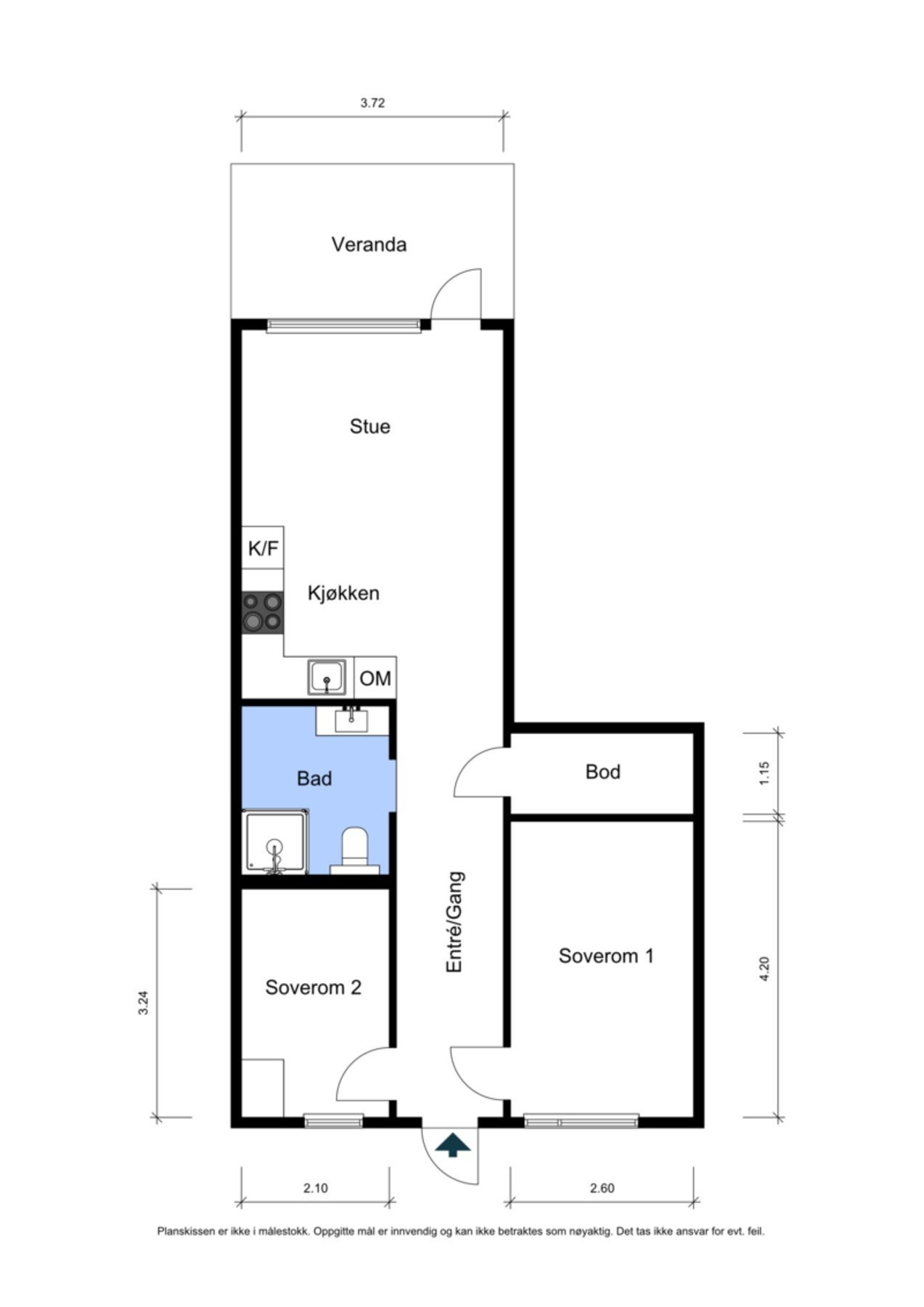 Planløsning Galleribilde