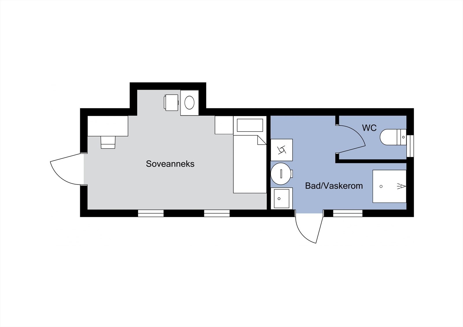 Plantegning - Anneks Galleribilde