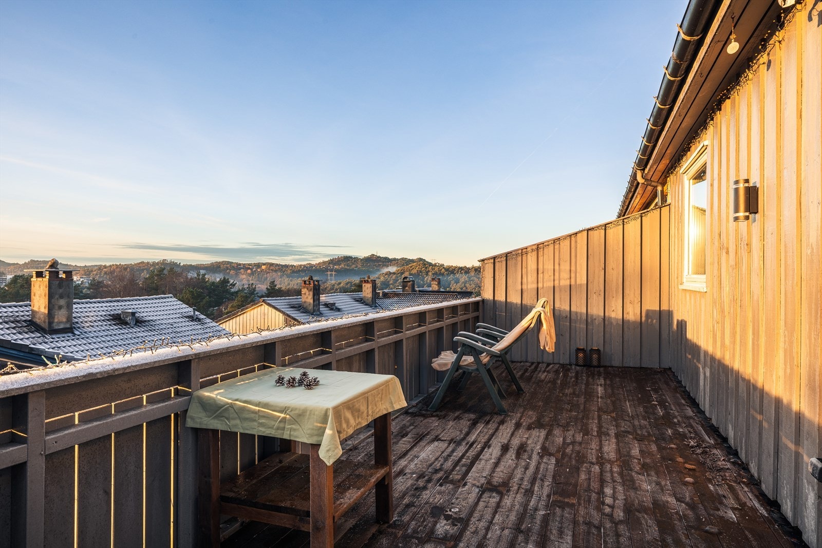 Altanen er på 18,1m² Galleribilde