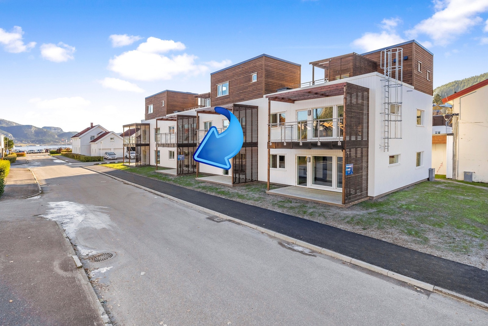 Velkommen til Strandvegen 7 E! (Foto Martin Hågensen) Galleribilde