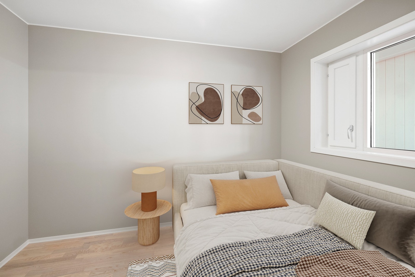 Soverom (Digitalt innredet) Galleribilde