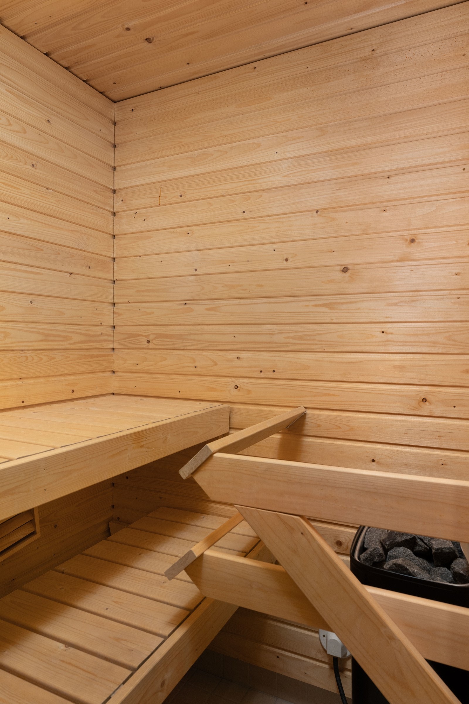 Hva er bedre etter en lang og fin dag på ski, enn å slappe av i en varm badstue? Galleribilde