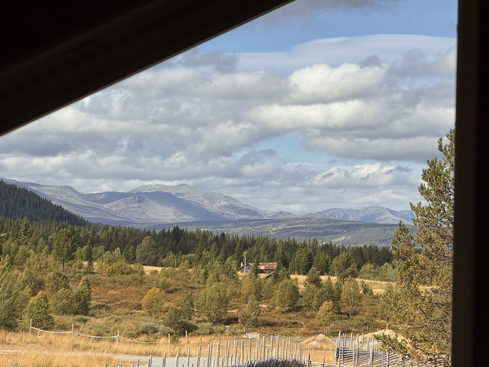 Nydelig utsikt mot fjellene i Hemsedal. Galleribilde