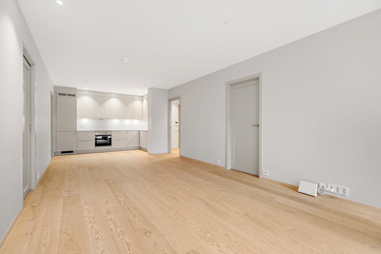 Stue og kjøkken i ett. Galleribilde