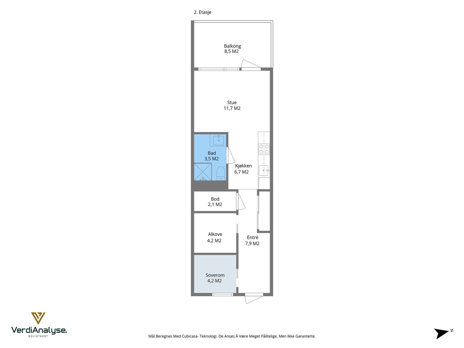 Planskisse. Galleribilde