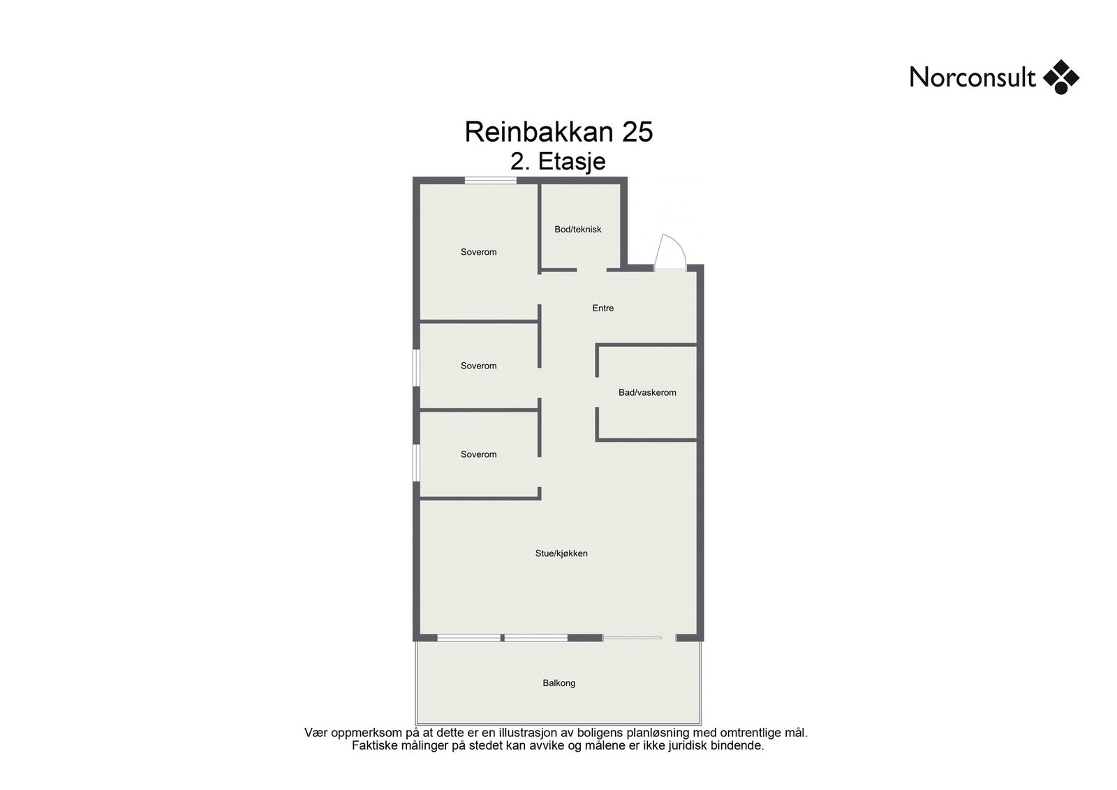 Planskisse Galleribilde