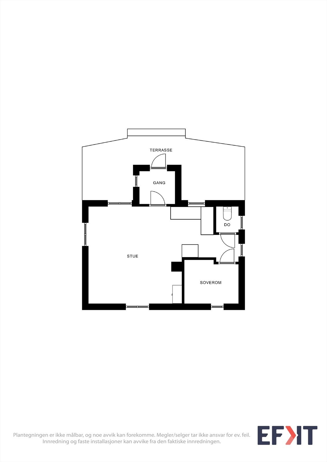 Plantegning anneks Galleribilde