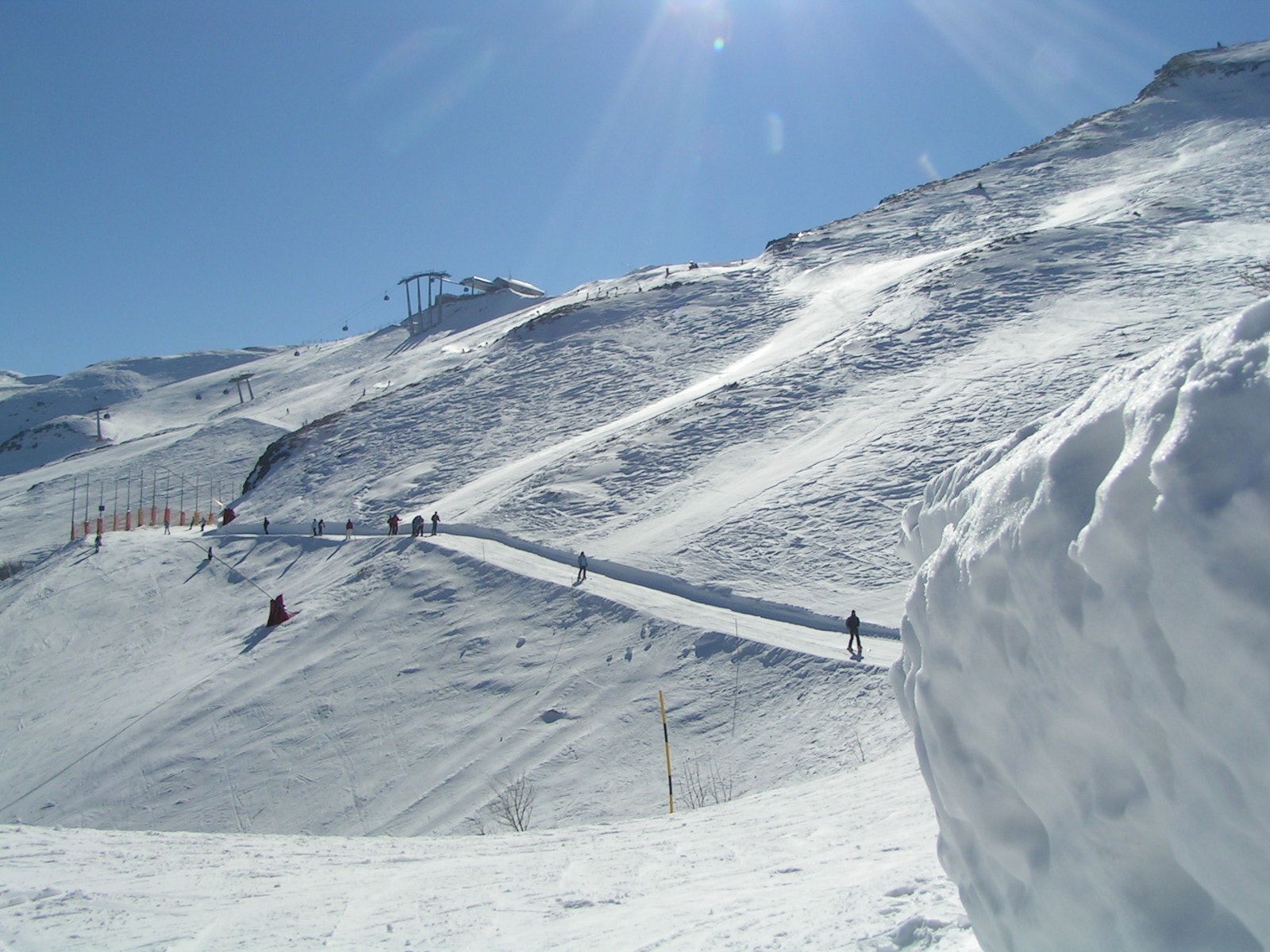 Abetone skianlegg like ved Galleribilde