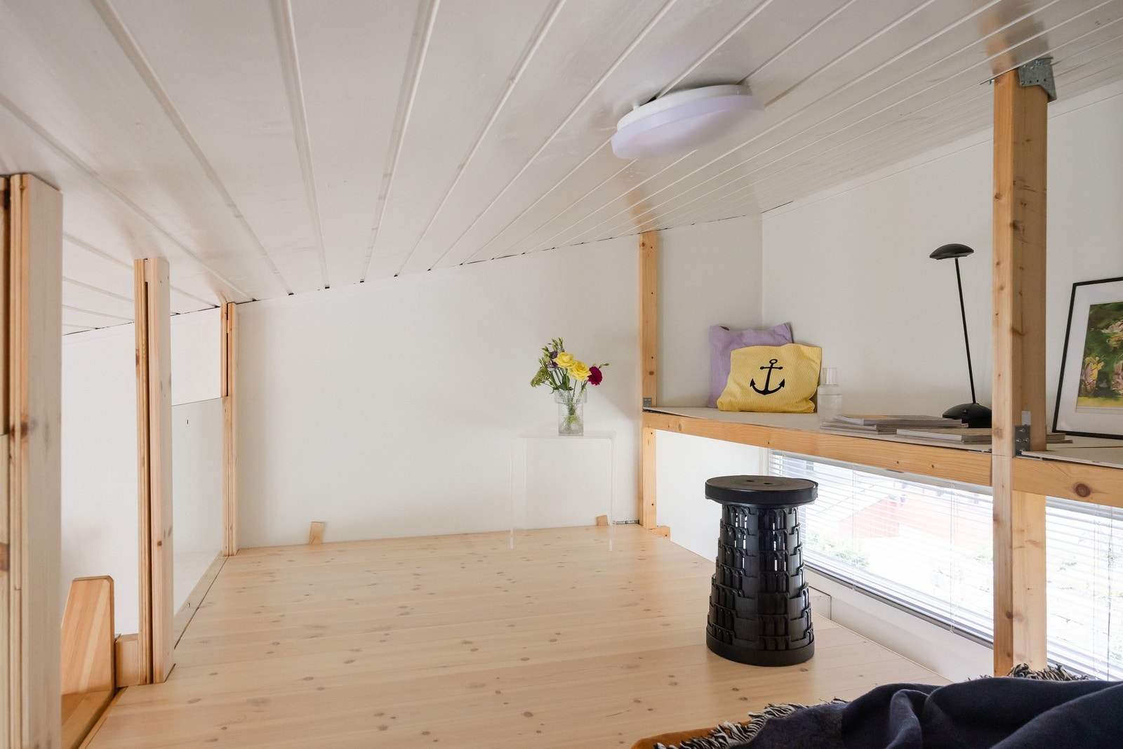 Mine barn elsker å sitte oppå her med en "gripeklo" og knabbe ting fra pappa på kjøkkenet under. Galleribilde