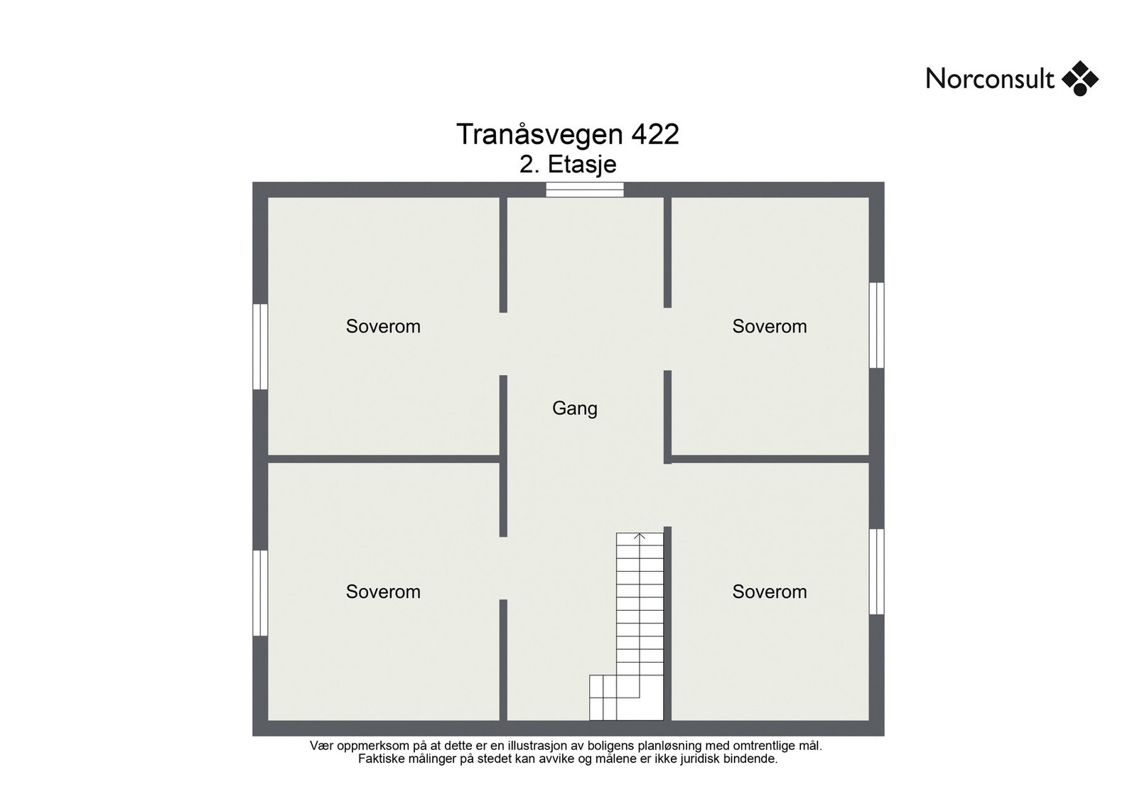 Planskisse 2. Etasje. Galleribilde