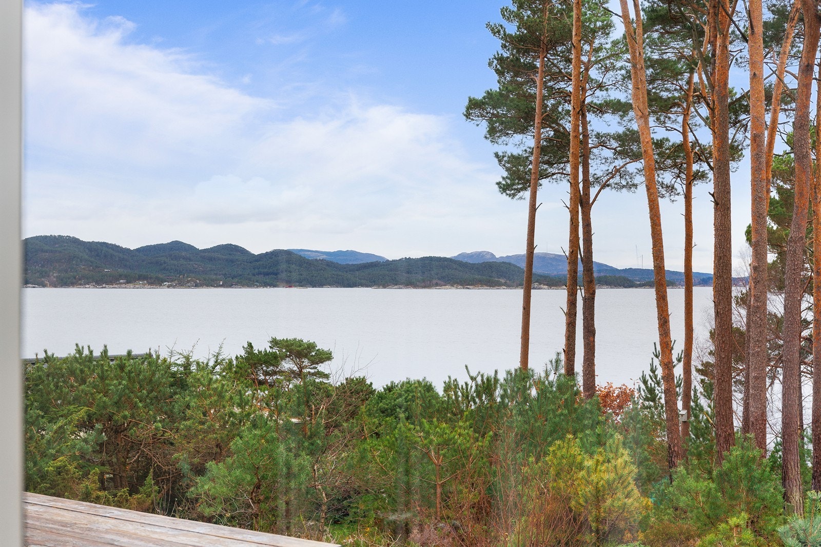 Utsikt fra vinduskarmen Galleribilde