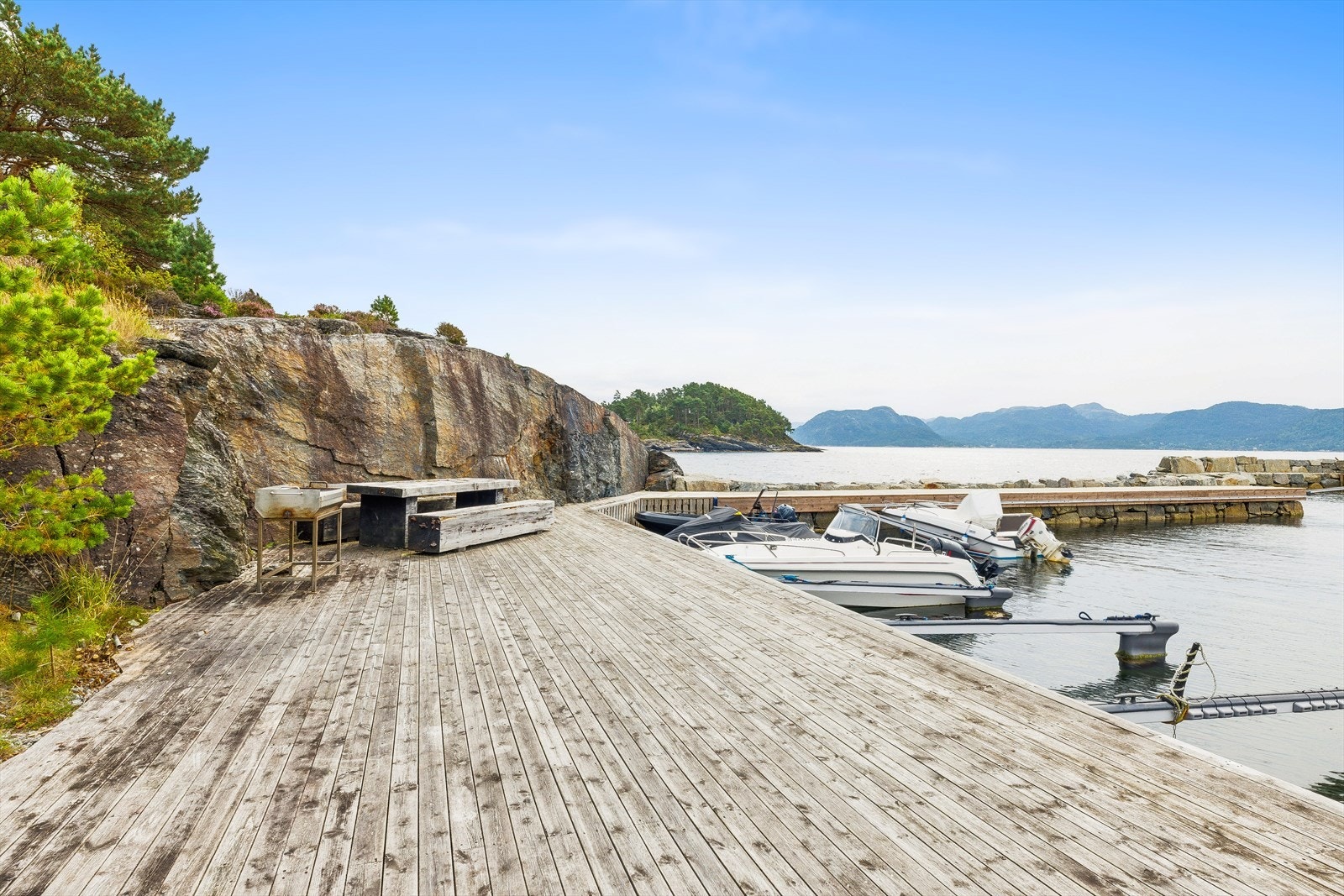 Stor og flott molo med fine fellesområder Galleribilde