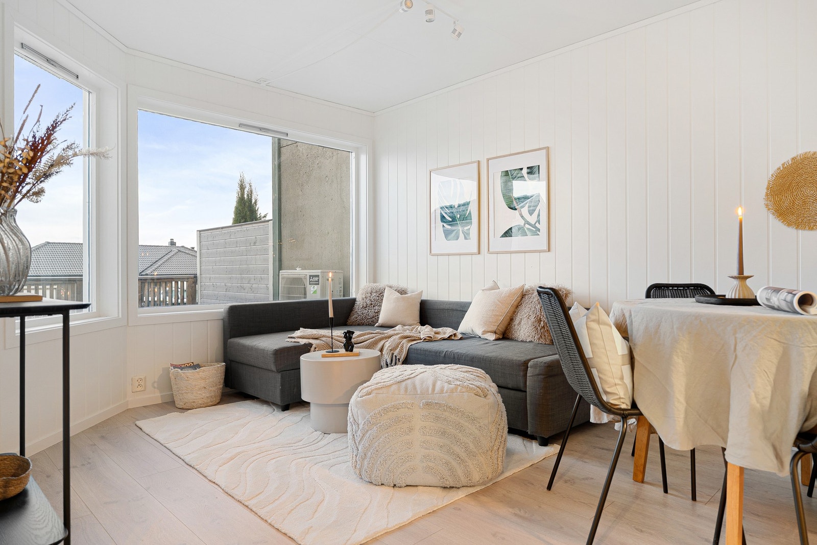 Det er installert varmepumpe for mer effektiv oppvarming. Galleribilde