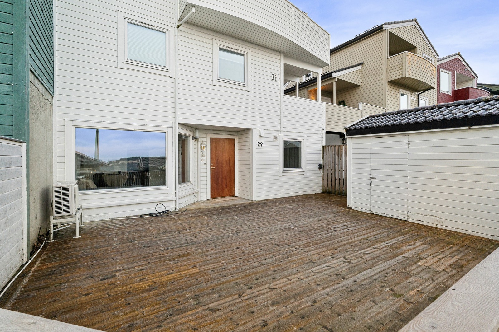 Leiligheten disponerer også en utvendig bod på 2,4m². Galleribilde